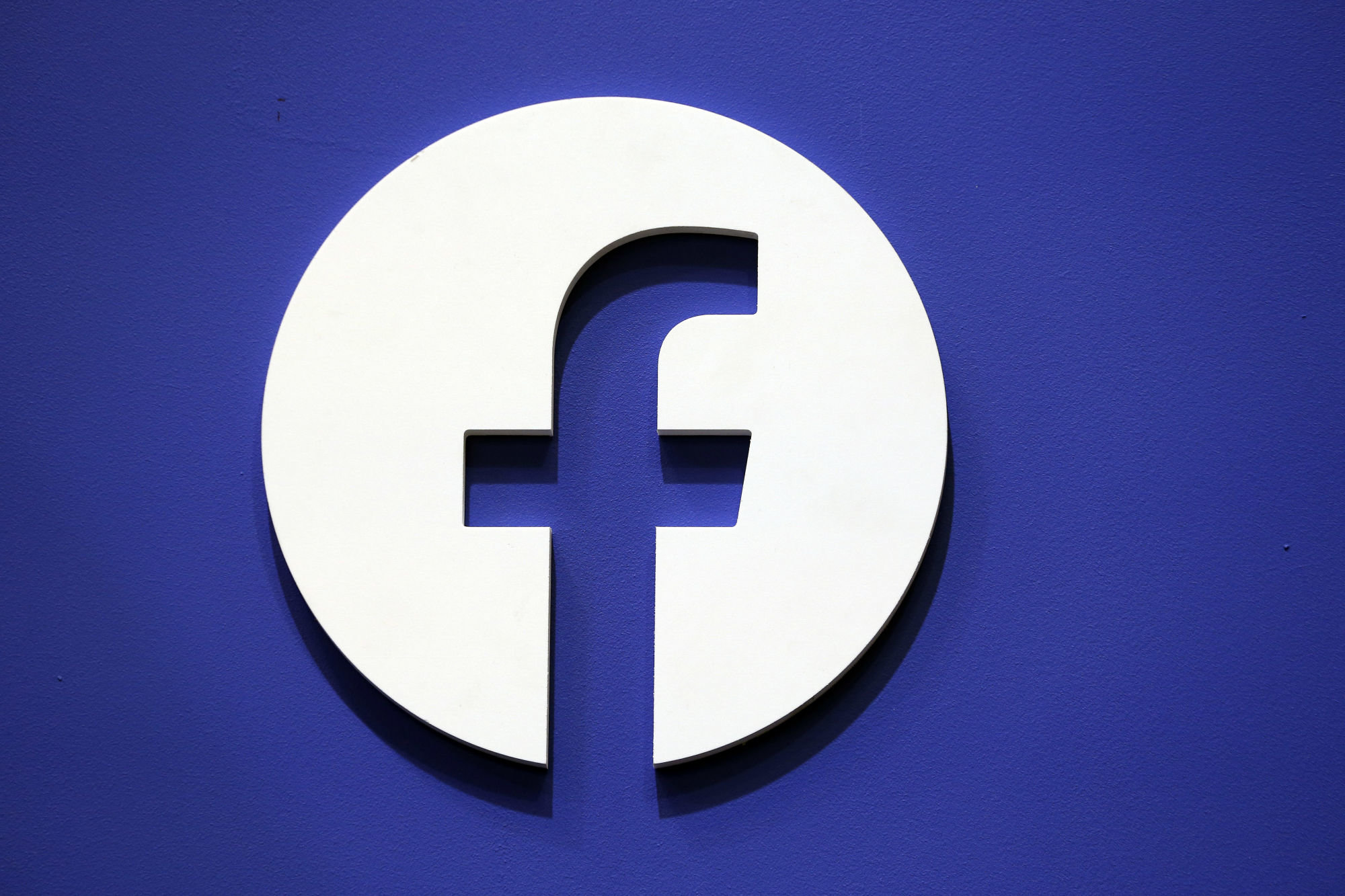 PARIS, FRANCE - MAY 16: The Facebook social media logo is displayed during the 4th edition of the Viva Technology show at Parc des Expositions Porte de Versailles on May 16, 2019 in Paris, France. Viva Technology, the new international event brings together 9000 startups with top investors, companies to grow businesses and all players in the digital transformation who shape the future of the internet. (Photo by Chesnot/Getty Images)